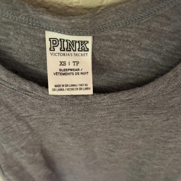 PINK Victoria's Secret Gray Tank Top - Picture 2 of 3